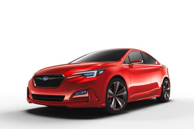 Salon de Los Angeles - Subaru Impreza Sedan Concept : moins agressive que les anciennes