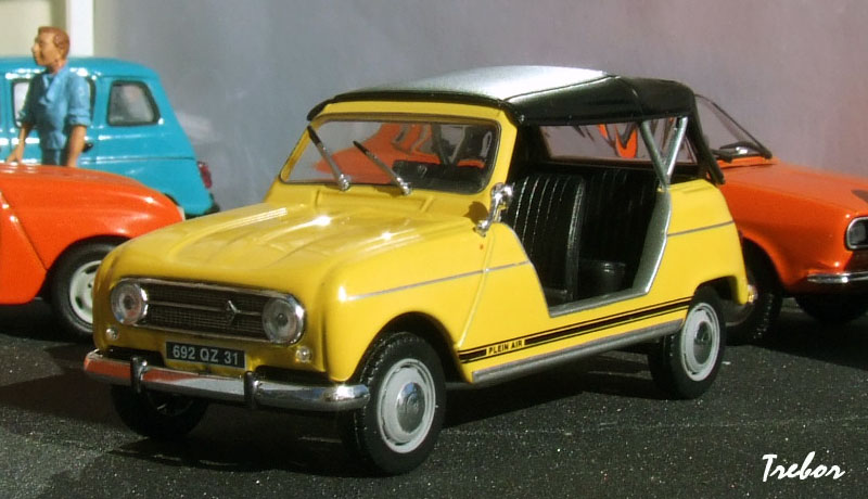 renault 4 miniature