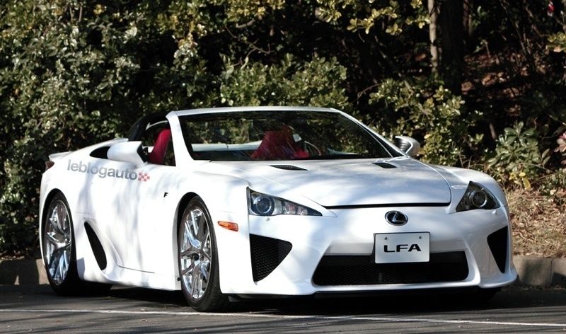 Lexus lfa drift