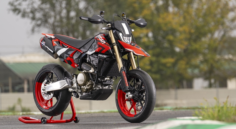 La Ducati Hypermotard 698 Mono RVE désignée 