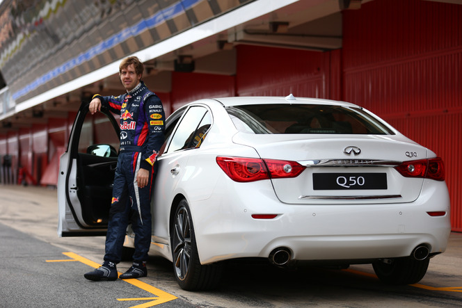 Infiniti nomme Sebastian Vettel au poste de directeur de la performance!