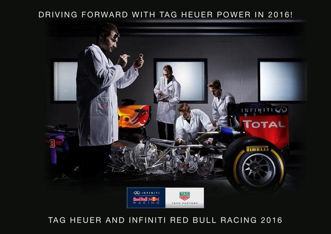 Formule 1: Tag Heuer dans la course avec Red Bull