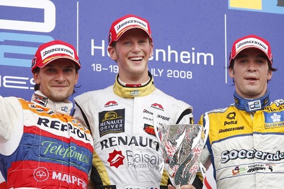 GP2 Hockenheim Course 1 : Grosjean gagne puis perd !