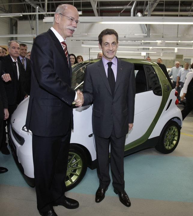 Daimler investit à Hambach pour produire la Smart électrique