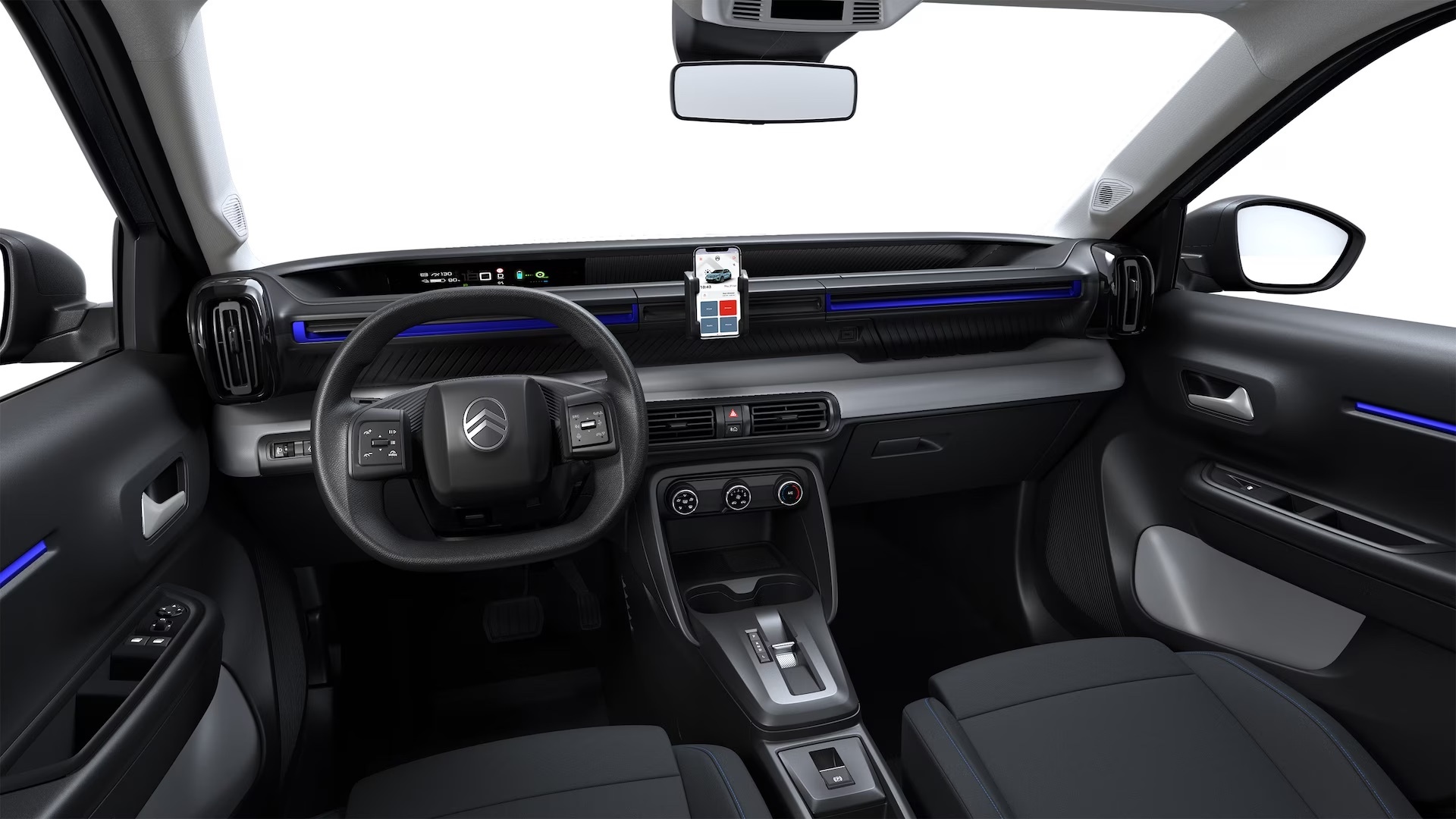Housse De Pare-brise Pour Citroën C3 Et E-C3 2024-2025-2026 - Protection 4 Saisons (neige, Gel, UV, Poussière) - Rembourrage Coton, Couche PEVA étanche - Installation Facile Avec Rabats Et Sangles
