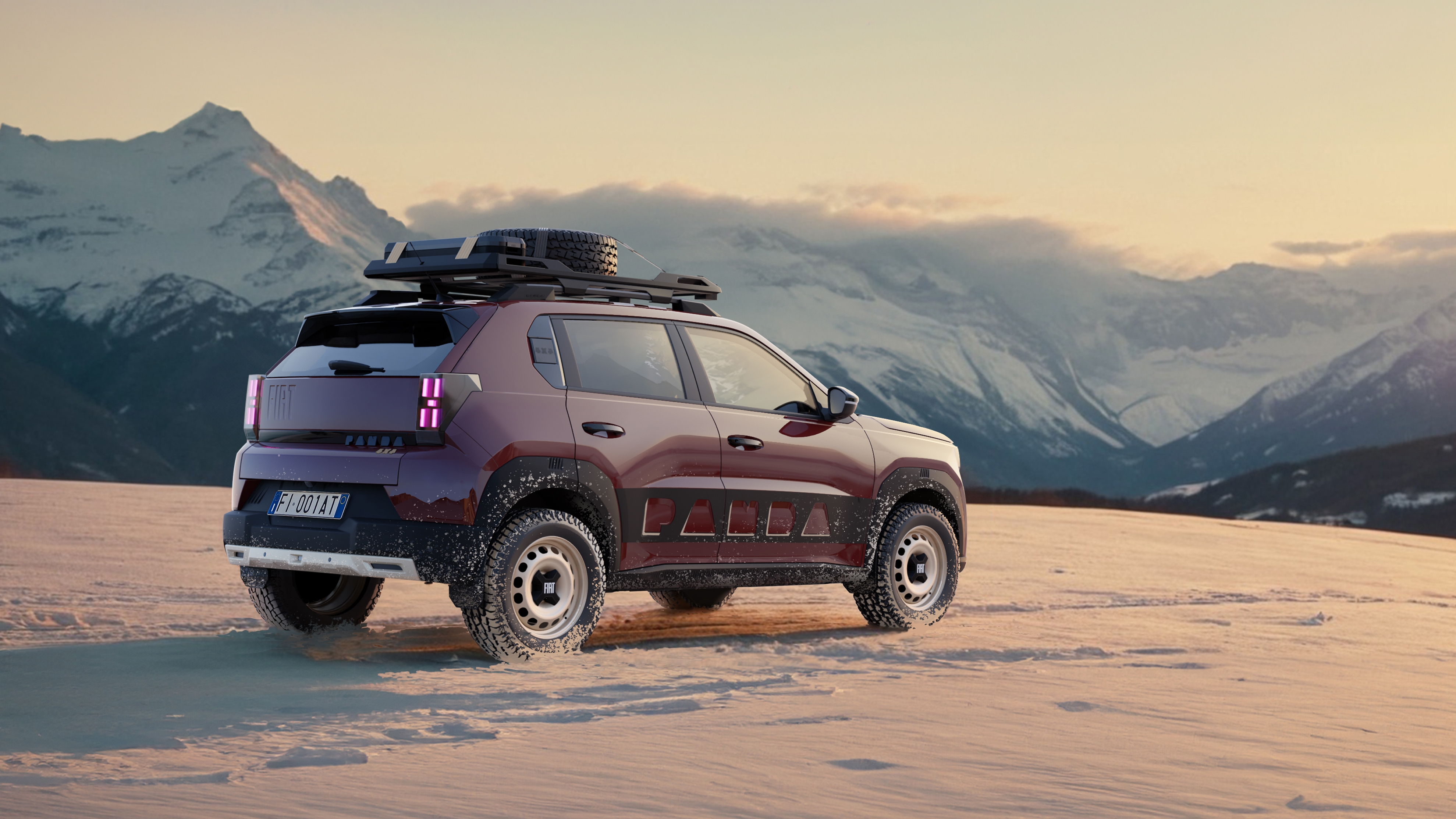 Subodorer La Fiat Panda 4x4 nous revient électrifiée
