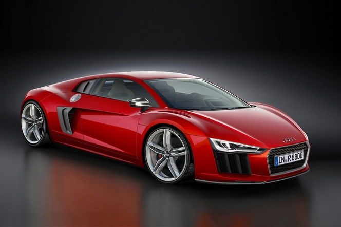 Future Audi R8 : comme ça ?