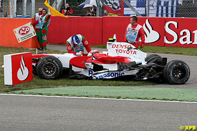 Formule 1 - Toyota: La cause de la rupture de suspension de Glock à Hockenheim était à chercher à Silverstone 