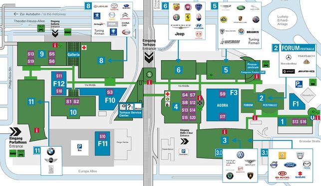 En direct de Francfort : les modes de locomotion utilisés dans cet immense Salon