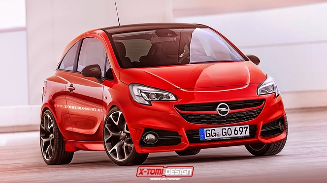 Future Opel Corsa OPC : comme ça ?