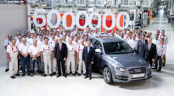 Audi : 6 millions de quattro produites