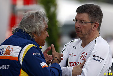 Formule 1 - Honda: Brawn fait du charme à Alonso