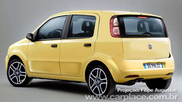 Future Fiat Uno : premières prises