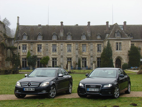 Mercedes Classe C vs Audi A4 : dilemme de CSP++