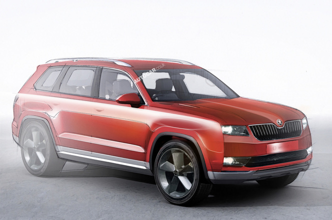 Bientôt un grand SUV 7 places chez Skoda