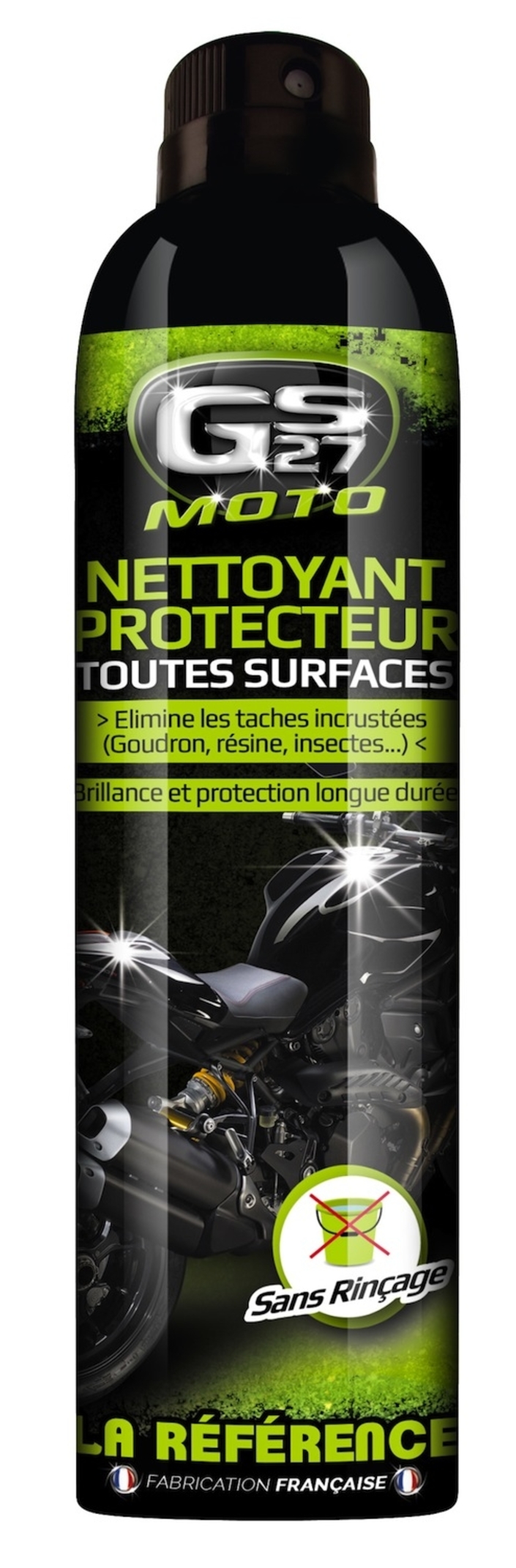 GS27: nettoyer et protéger toutes les surfaces de votre moto