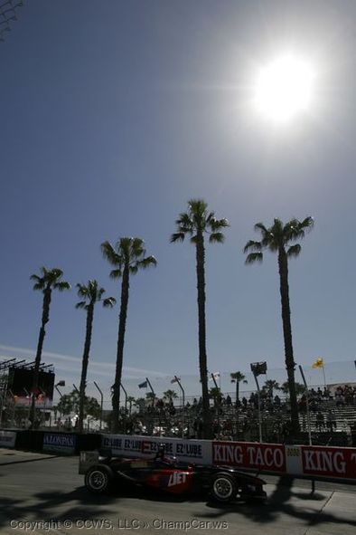 Champcar Long Beach: Bourdais en pole, Tracy blessé