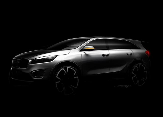 Mondial 2014 : le prochain Kia Sorento se dessine