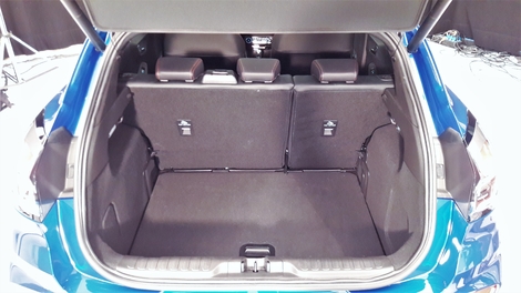 Le voume de coffre de 456 litres est très honnête, surtout que la banquette n'est pas coulissante. Ce qui n'est pas un avantage cependant.