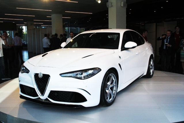 Salon de de Genève 2016 – Alfa Romeo Giulia : les versions grand public