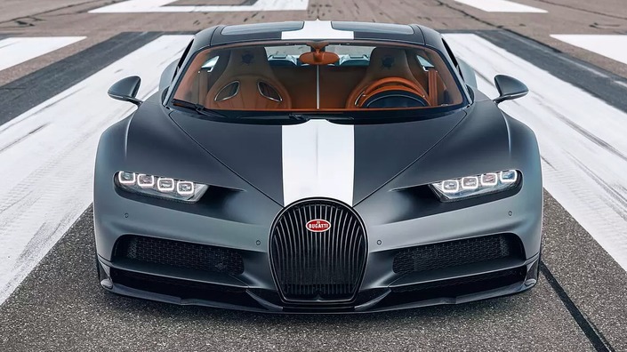 Bugatti Chiron Les Légendes du Ciel : hommage à des as de l'aéronautique