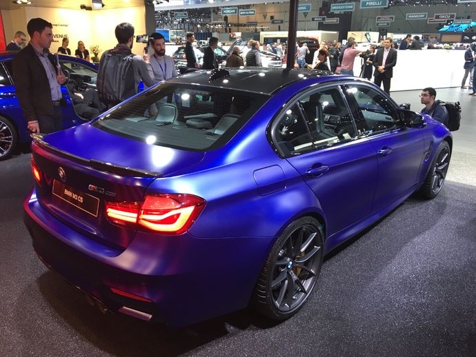 Bmw M3 Cs Radicale Video En Direct Du Salon De Geneve 18