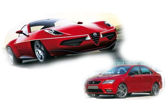 Genève 2012 : petites fuites pour la Seat Toledo et le concept Touring Superleggera Disco Volante