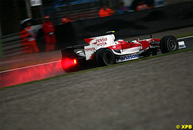 Formule 1 - Italie: Glock passe entre les gouttes