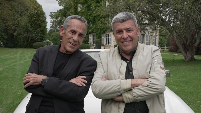 Thierry Ardisson aux côtés de François Allain.