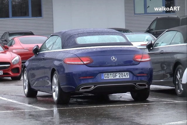 Surprise : voilà la Mercedes Classe C cabriolet