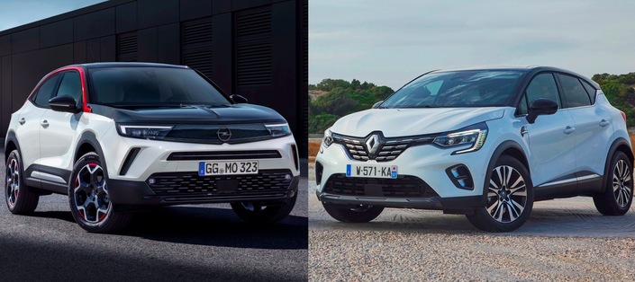 Les matchs de 2021 - Nouvel Opel Mokka vs Renault Captur