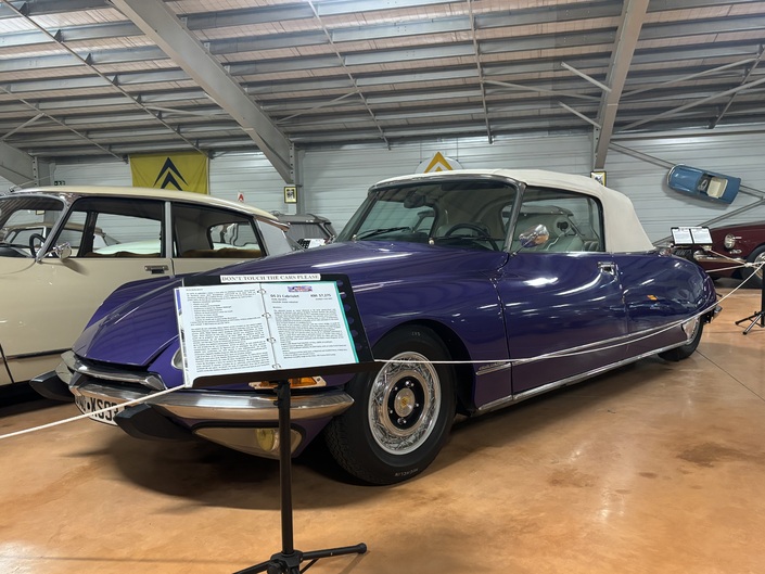 Citroën DS 21 IE Cabriolet de 1972.