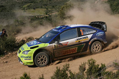 WRC Sardaigne 2eme étape: Loeb use Gronholm