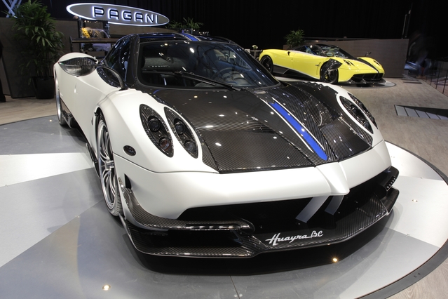 Pagani Huayra BC : plus puissante, plus légère - En direct du Salon de Genève 2016