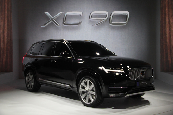 En avant-première, nos photos de la présentation du nouveau Volvo XC90