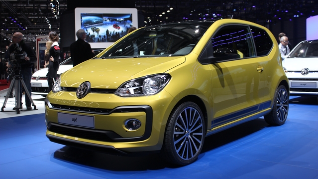 Volkswagen Up! restylée : personnalisable - En direct du salon de Genève 2016