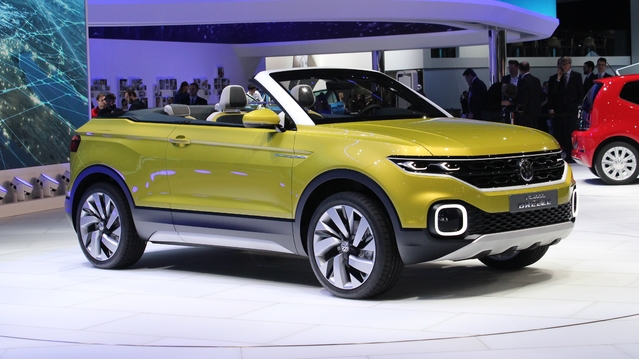 Volkswagen T-Cross Breeze Concept : future Polo SUV cabriolet ? - En direct du salon de Genève