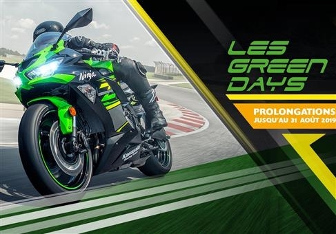 Kawasaki : les Green Days encore prolongés