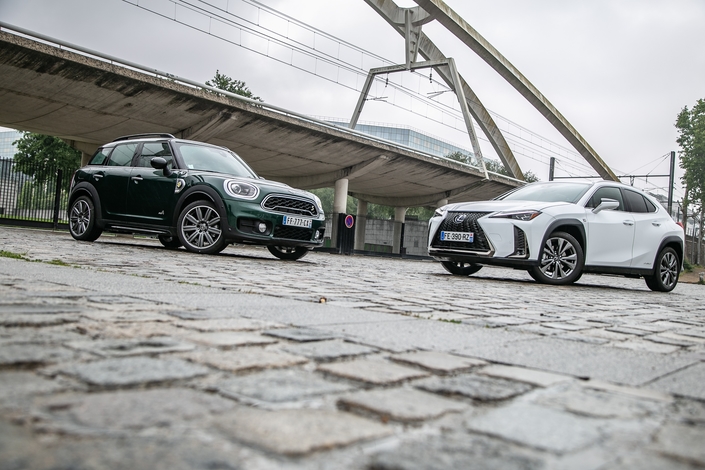 Comparatif - Lexus UX VS Mini Countryman SE : question de philosophie