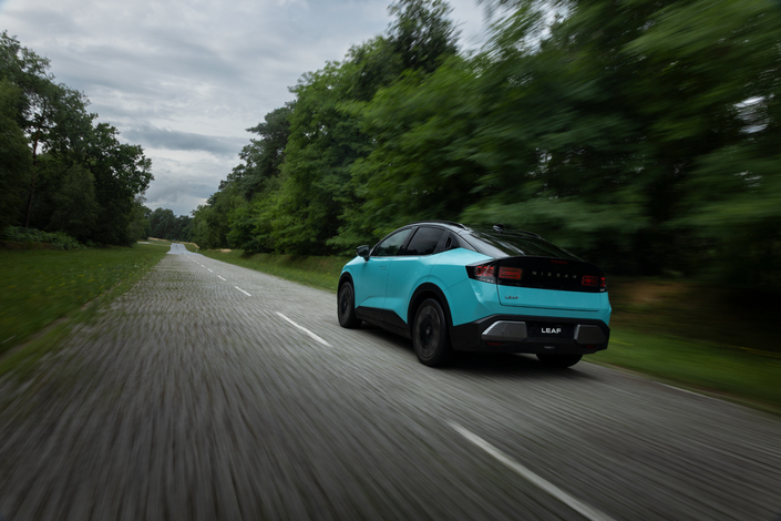 On a conduit en exclusivité la nouvelle Nissan Leaf !