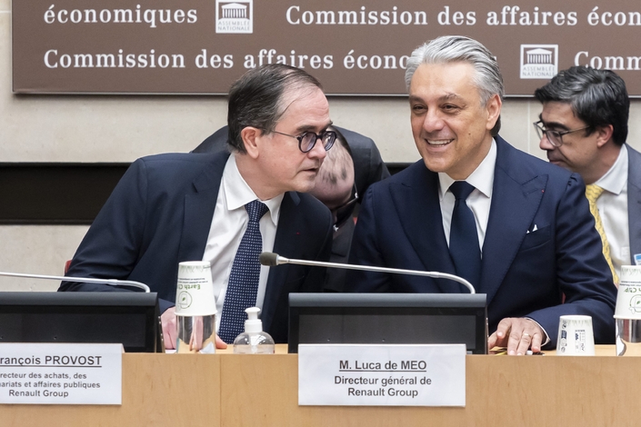 François Provos était proche de Luca de Meo. Crédit photo : MaxPPP.