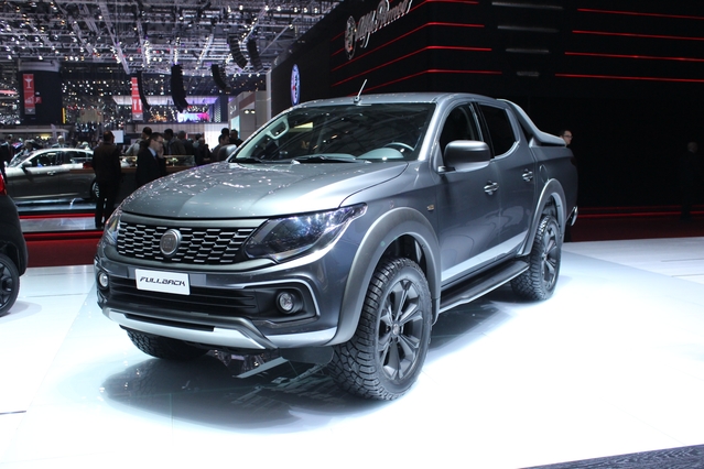 Fiat Fullback Concept : première - En direct du salon de Genève 2016