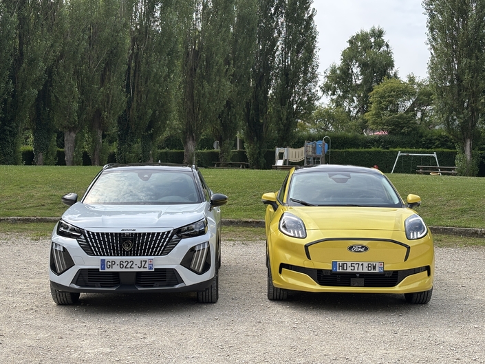 Entre le Ford Puma Gen-e et le Peugeot e-2008, c'est une histoire de félins