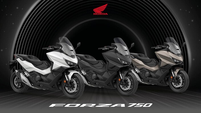 De nouveaux coloris pour les scooters Honda X-ADV et Forza 750