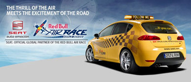 Seat partenaire du Red Bull Air Race