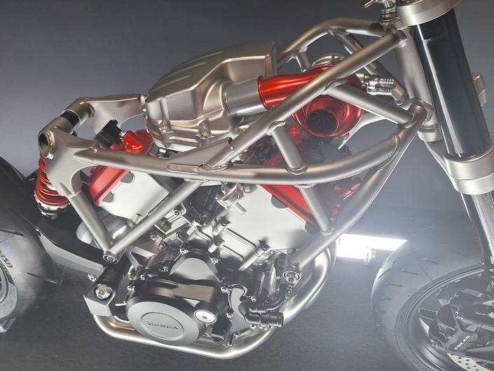 Honda tease son nouveau moteur V3