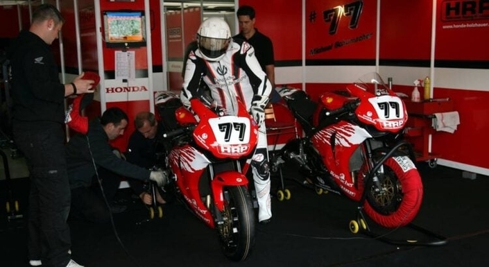 La moto de Michael Schumacher vendue pour une somme folle