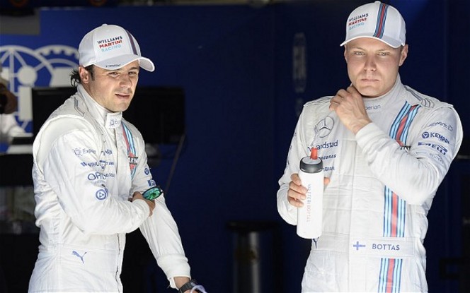 F1 : Williams alignera Bottas et Massa en 2015