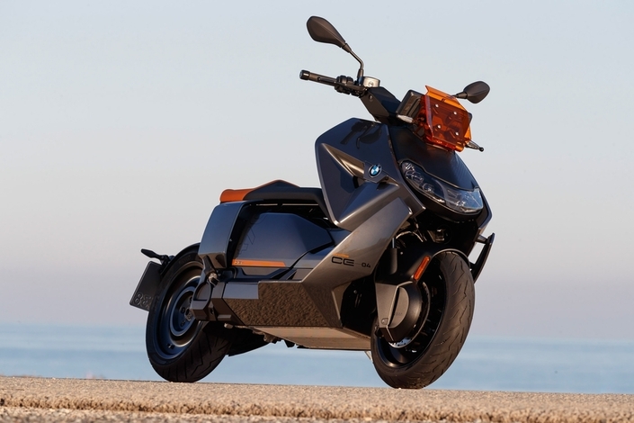 Départ canon pour le nouveau scooter électrique BMW.