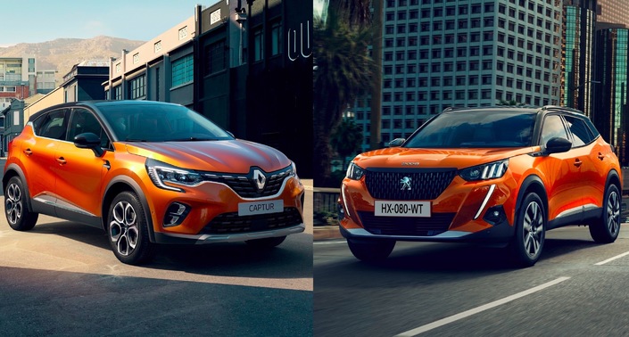 Les matchs du Salon de Francfort 2019 - Renault Captur 2 vs Peugeot 2008 2